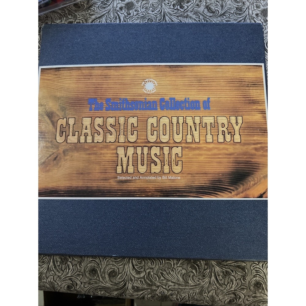 Smithsonian Collection of Classic Country Music 8 Cassette Tape Box Set 1981